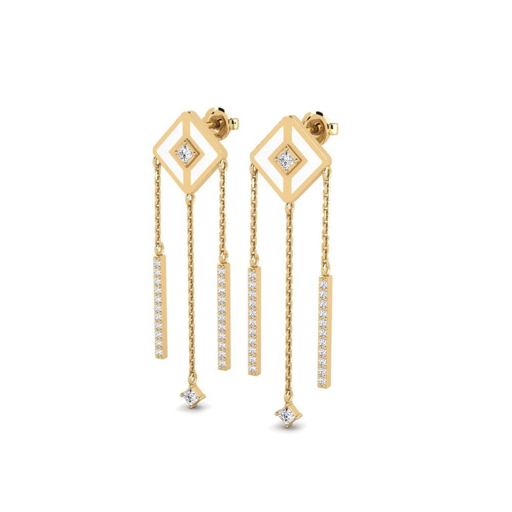 Moissanite Women's Earring Podstawowe