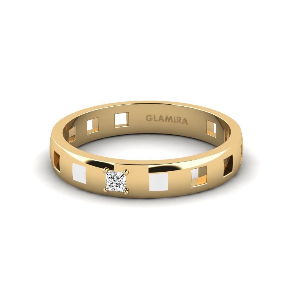 Moissanit Ring Proste