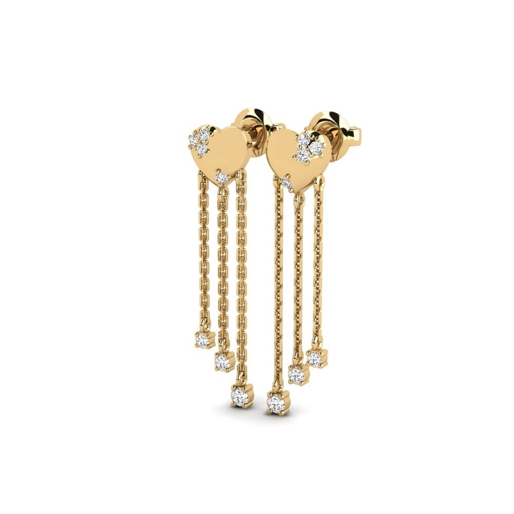 Moissanite Women's Earring Psauch