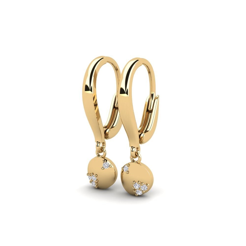 Diamante Pendiente de mujer Pyrashin
