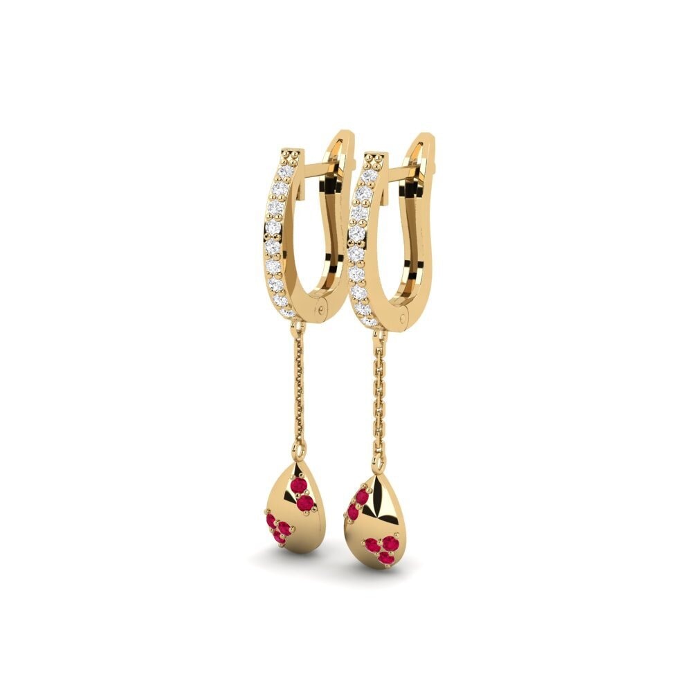 Ruby Women's Earring Sekroni