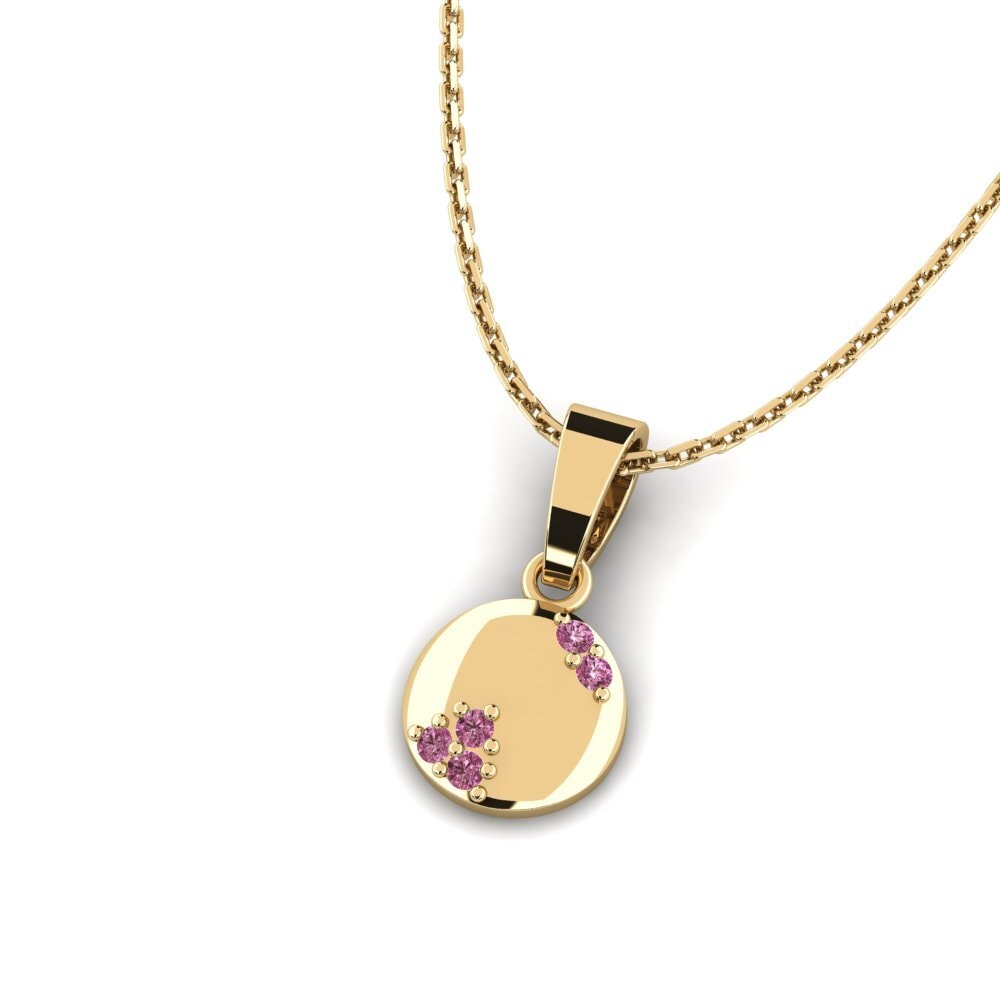 Rhodolite Garnet Women's Pendant Seshesh