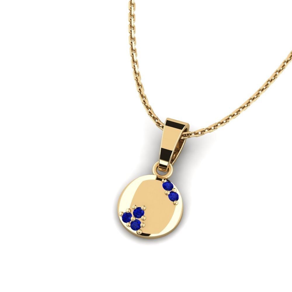 Sapphire Women's Pendant Seshesh