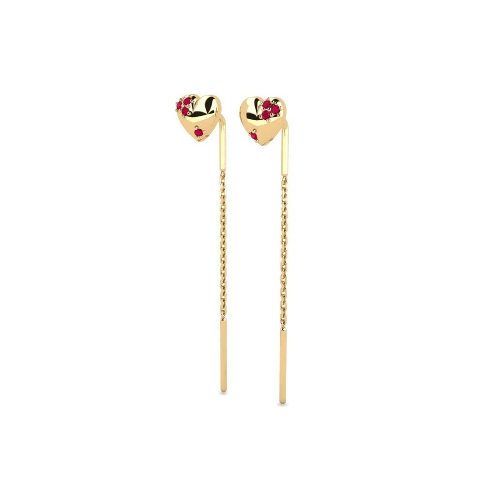 Ruby Women's Earring Shuti