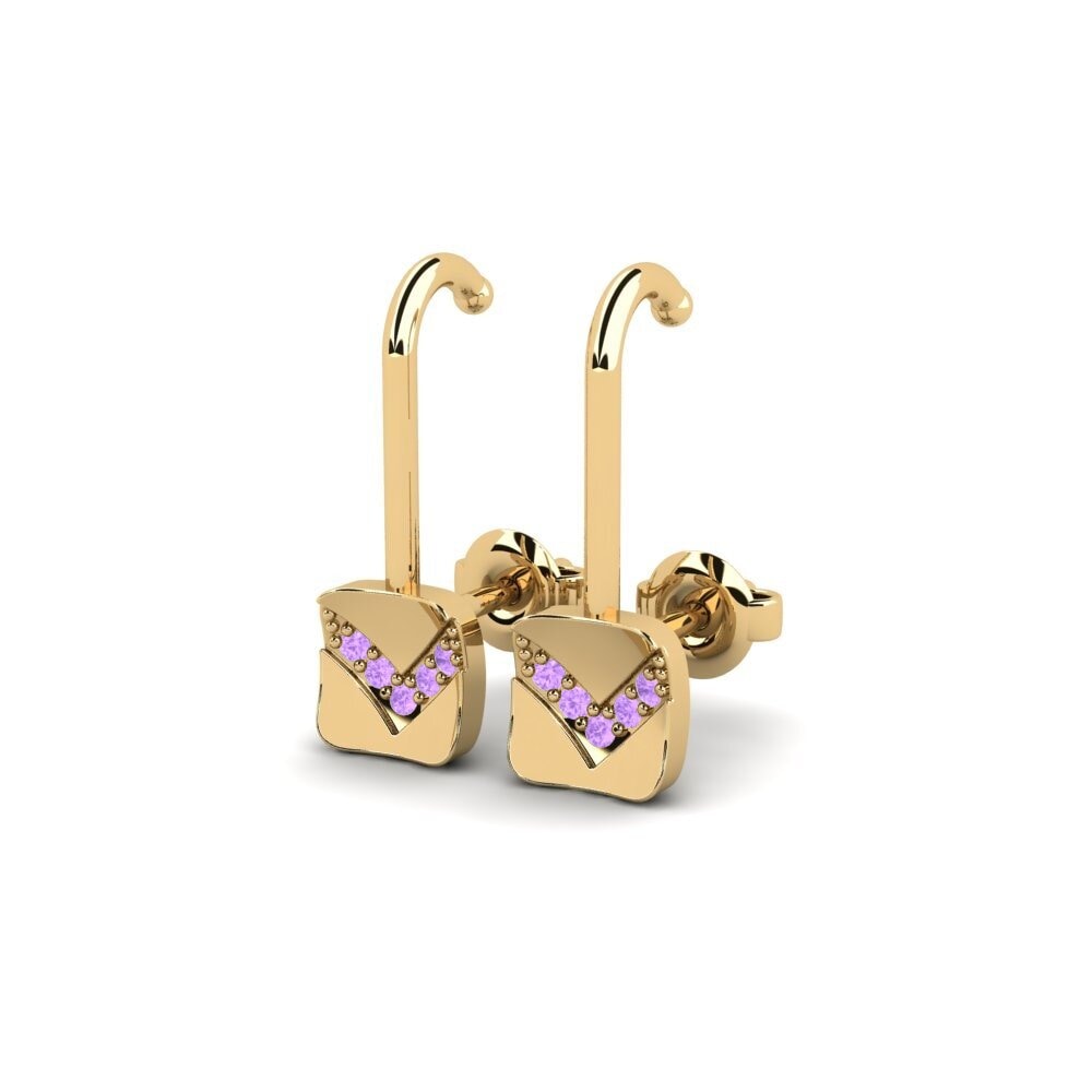 Amethyst Women's Earring Tambora
