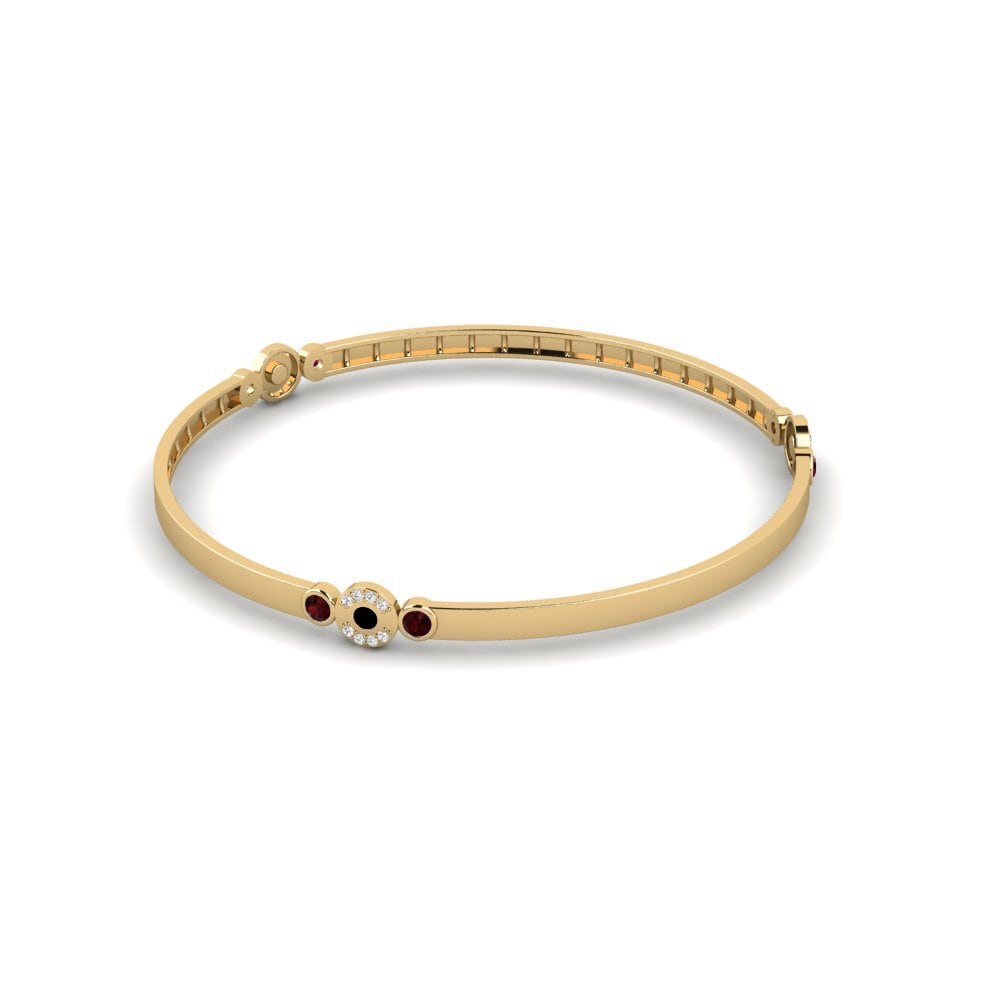 Granate Brazalete de mujer Ticinese