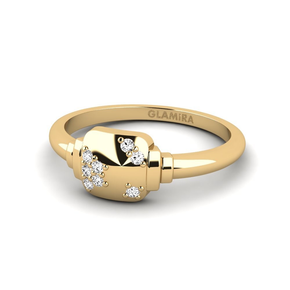 Moissanite Anéis de Mindinho Xlaxi