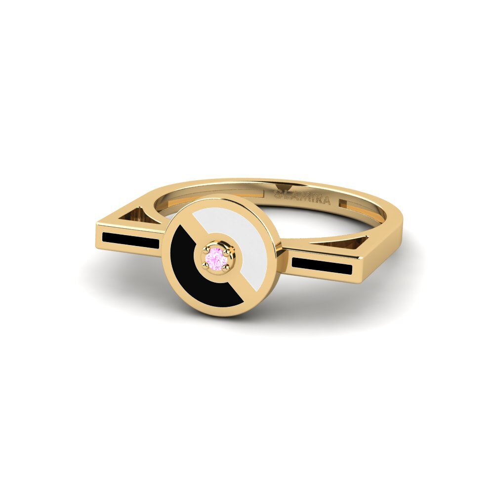 Rosa Saphir Ring Alzaia