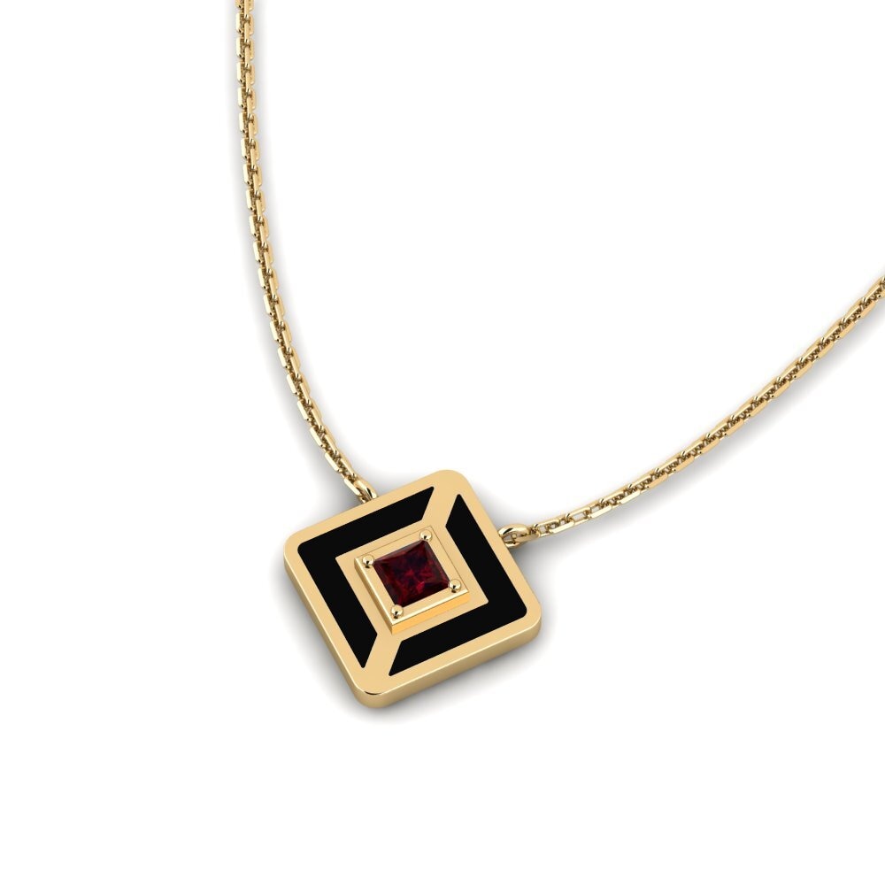 Granate Collar de Mujer Bilans