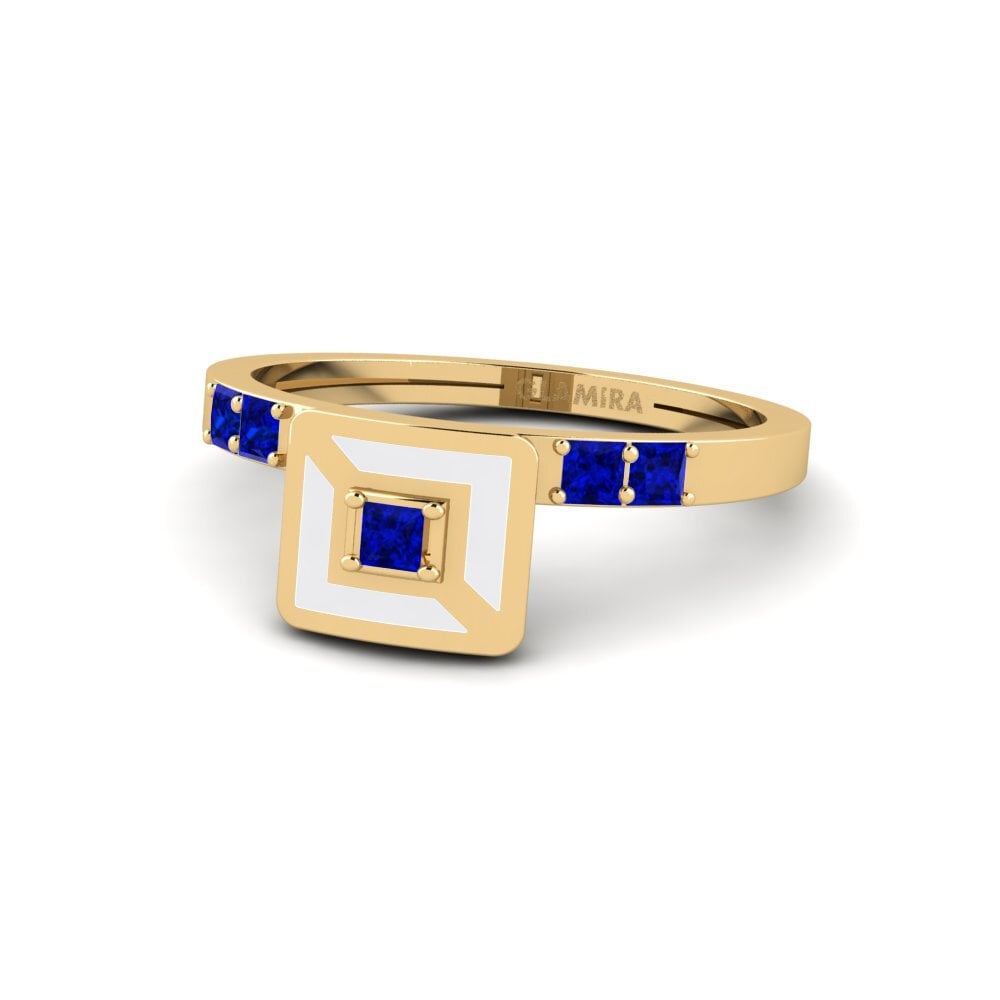 Princess Sapphire Ring Bressa