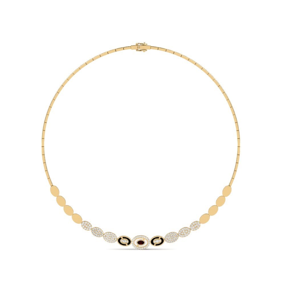 Granate Collar Contemporaneo