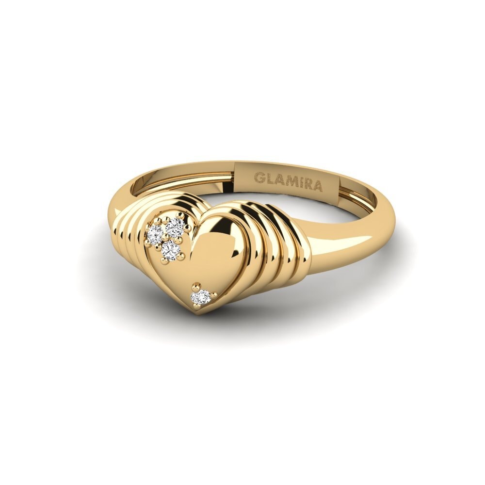 Moissanite Anéis de Mindinho Filyts