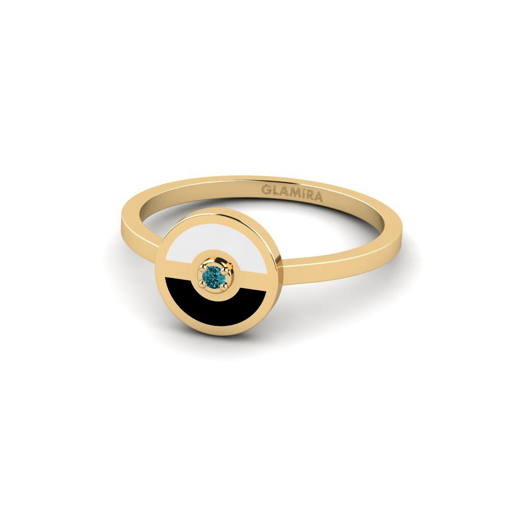 Blauer Diamant Ring Jasne