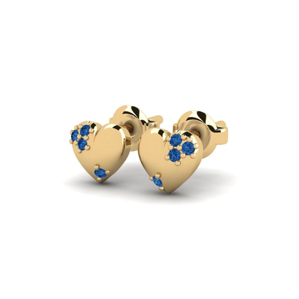 sapphire-zirconia ต่างหู Karshas