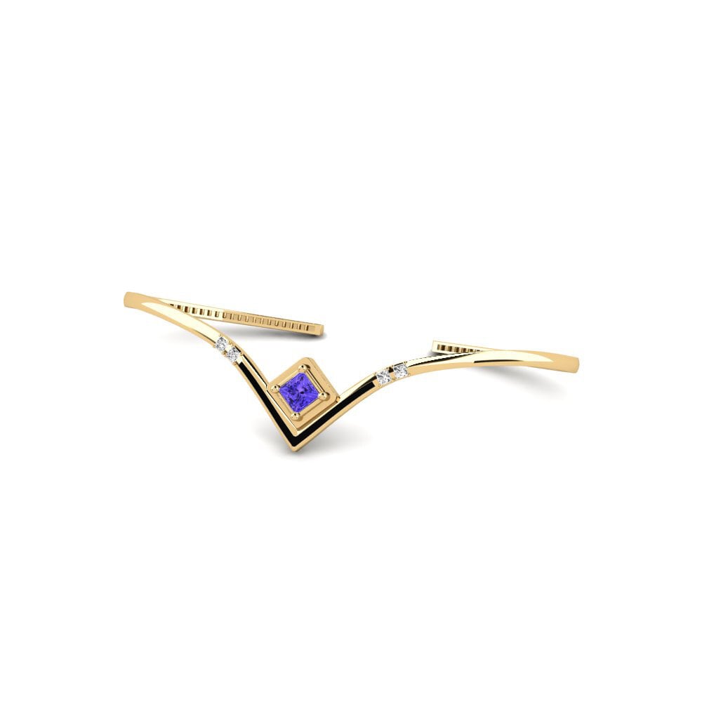 Tanzanita Pulsera de palma Konnyu