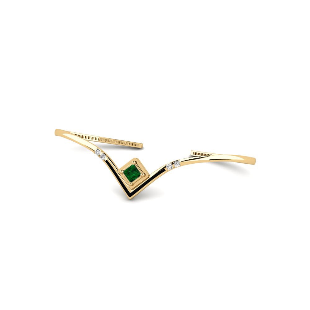 Tsavorita Pulsera de palma Konnyu
