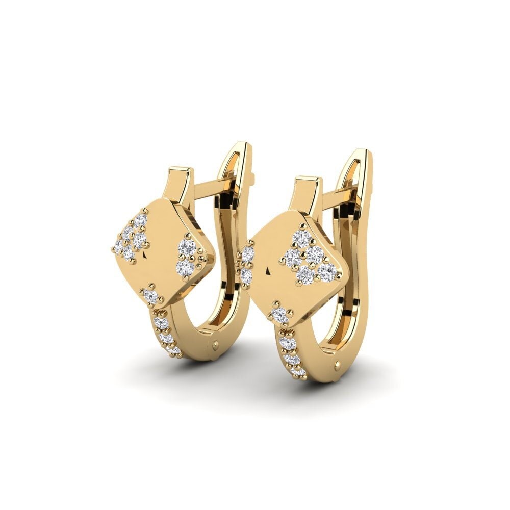 Diamante Pendiente de mujer Labrash