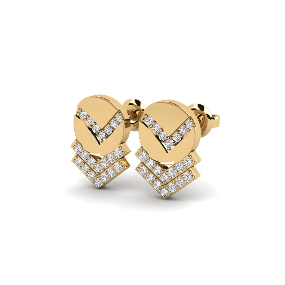 Diamante Pendiente de mujer Nokogiri