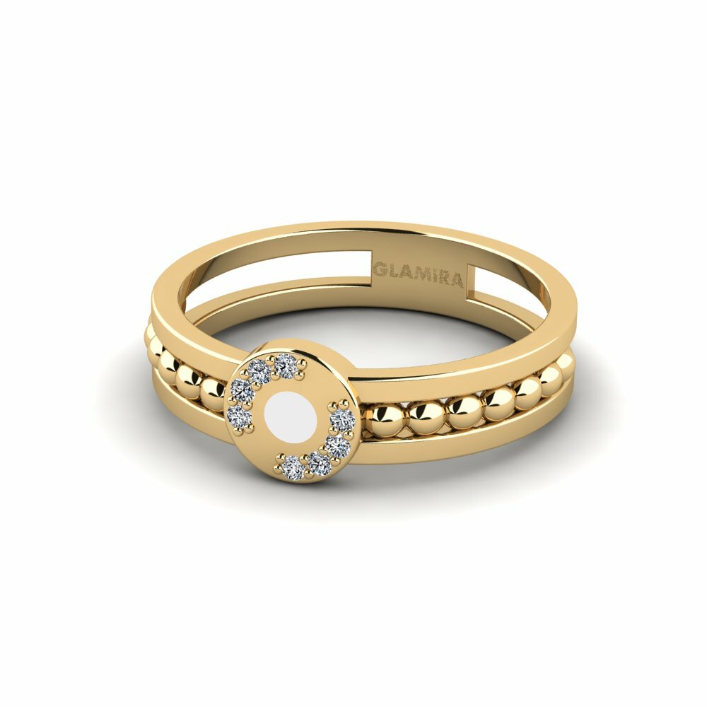 diamond-zirconia แหวน Sfera