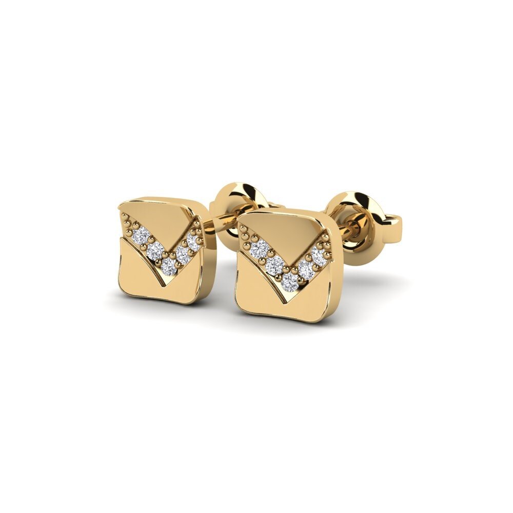 Diamante Pendiente de mujer Simushir