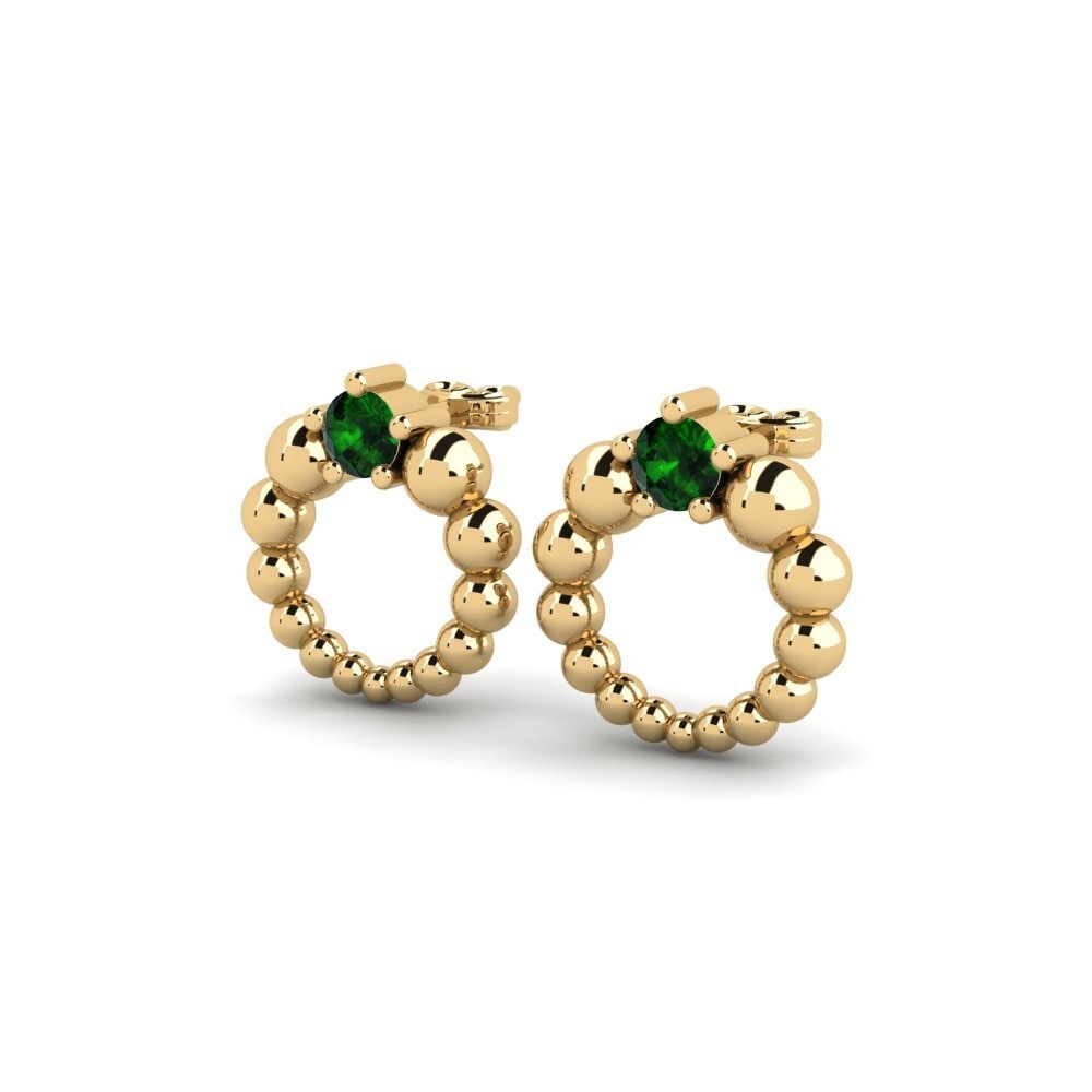 Green Tourmaline Women's Earring Dexa