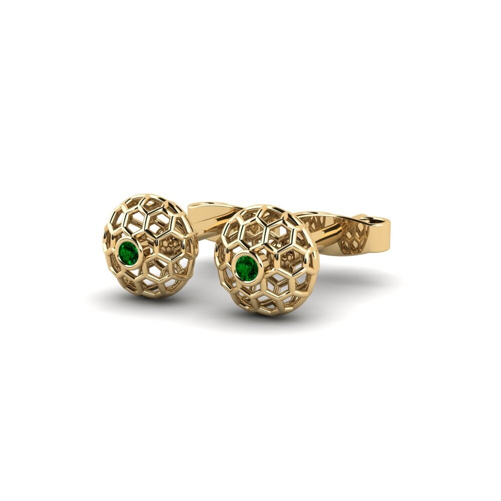 Green Zirconia Women's Earring Eriune