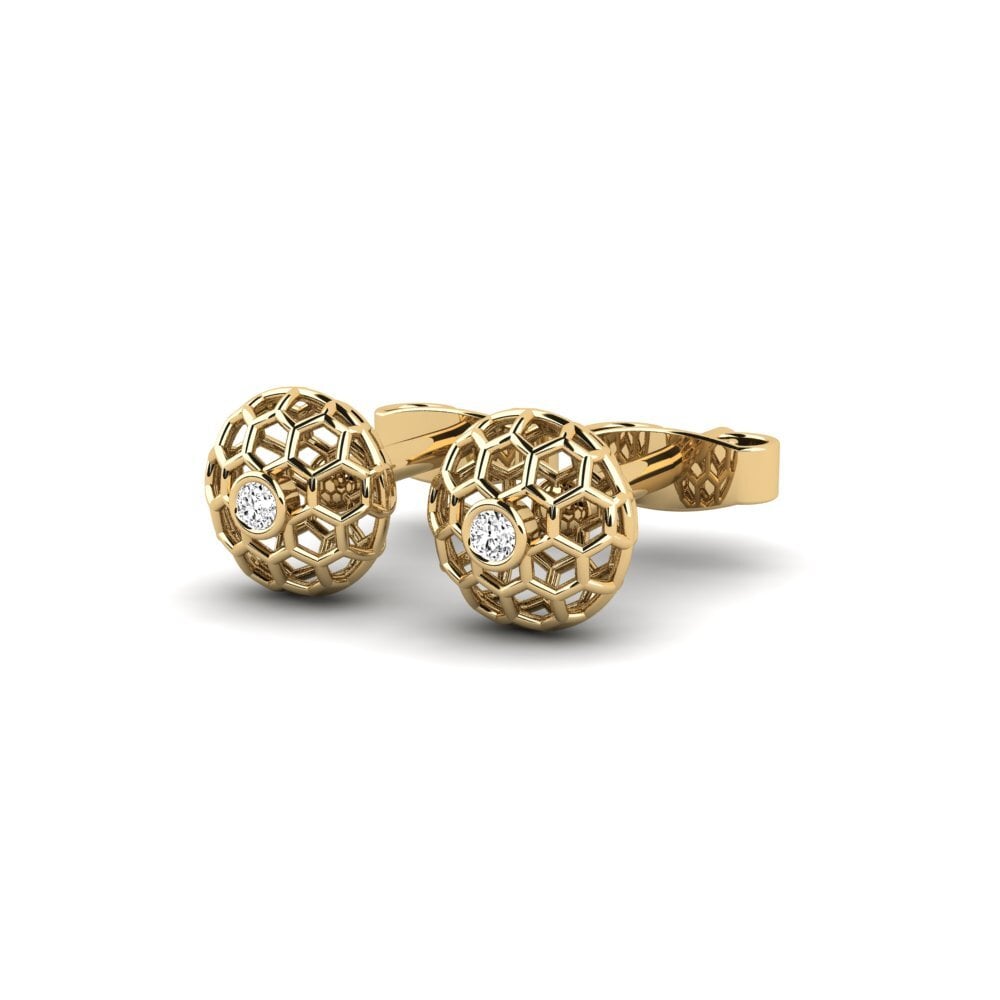 Đá Moissanite Bông tai nữ Eriune
