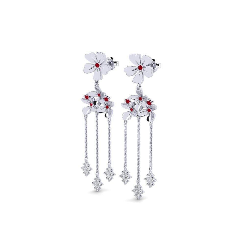 ruby-zirconia Women's ต่างหู Acquedolci