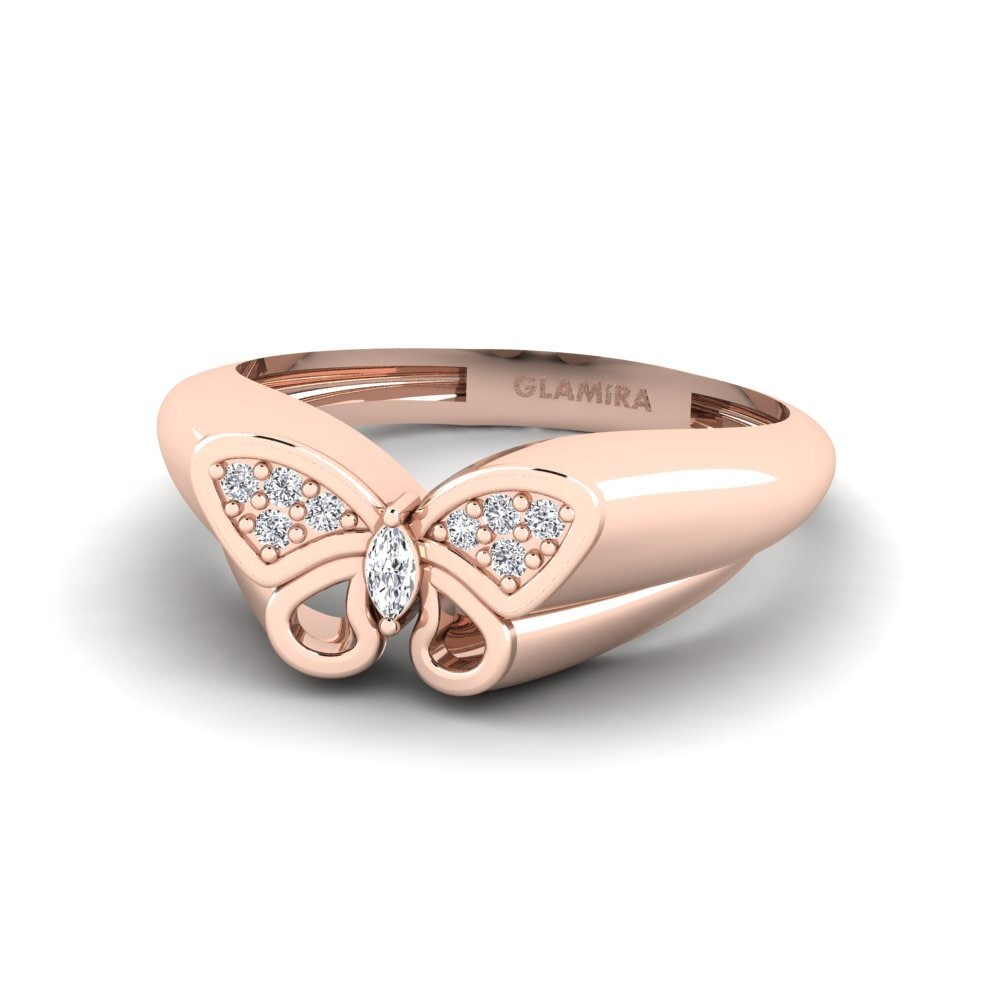 Rotgold 585 Ring Aditi