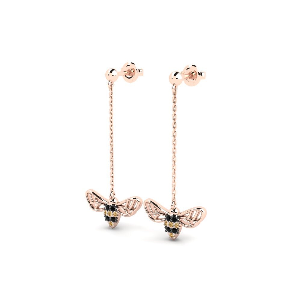 14k Rose Gold Women's Earring Agathocles