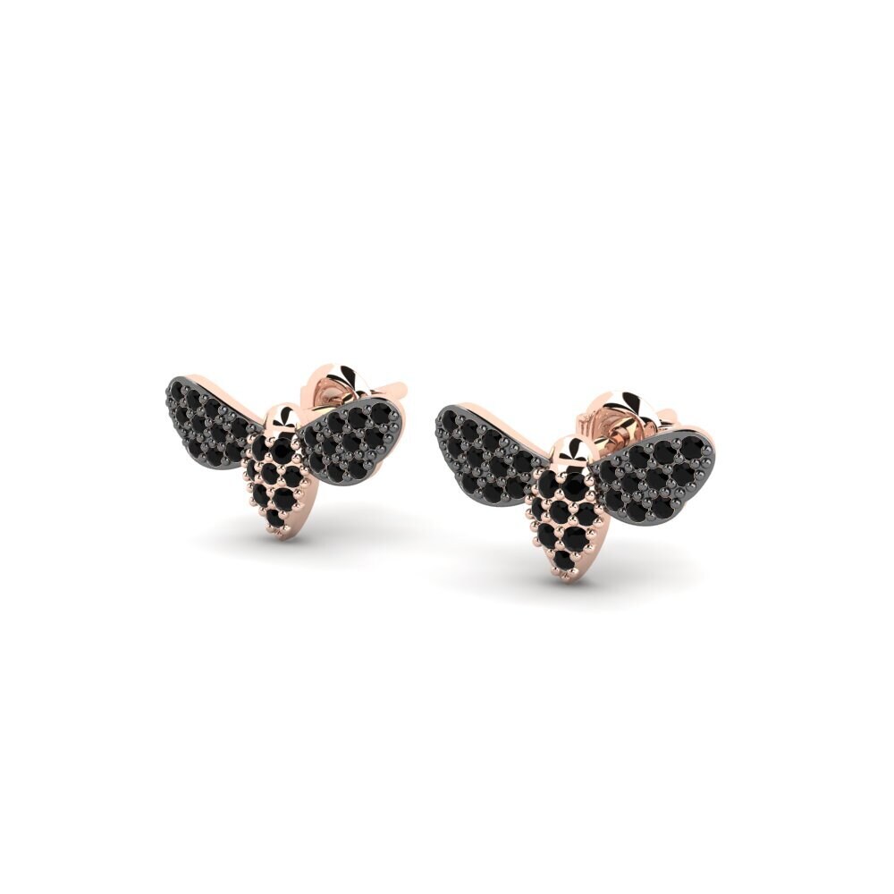 14k Rose Gold Women's Earring Anoliosia