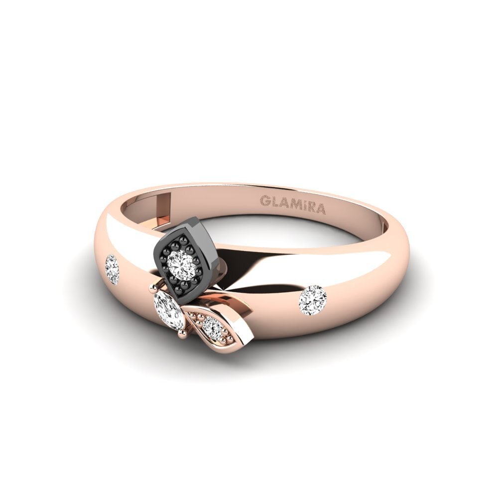 Moissanita Anillo Barboleta