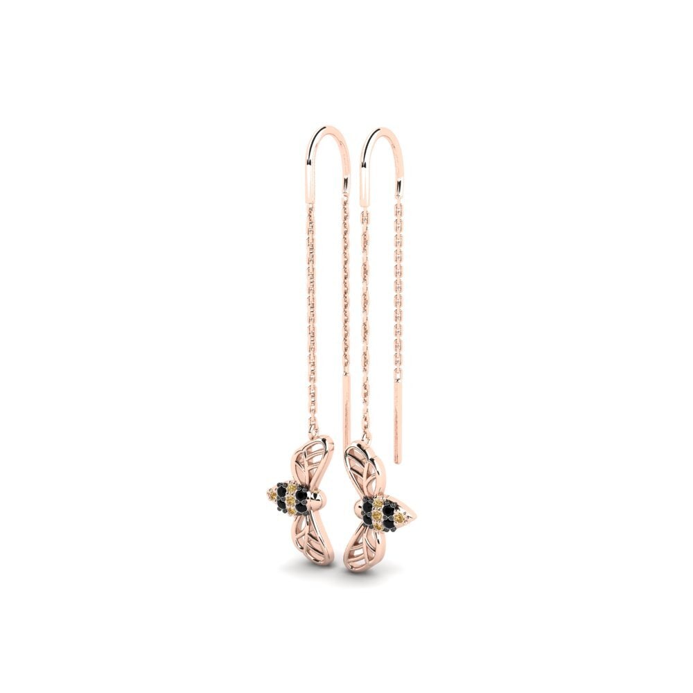 14k Rose Gold Women's Earring Deligian