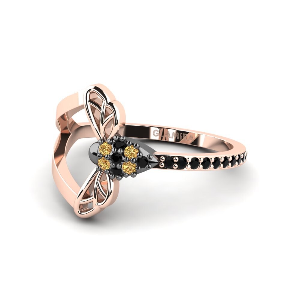 Rotgold 585 Ring Eleftheriossa