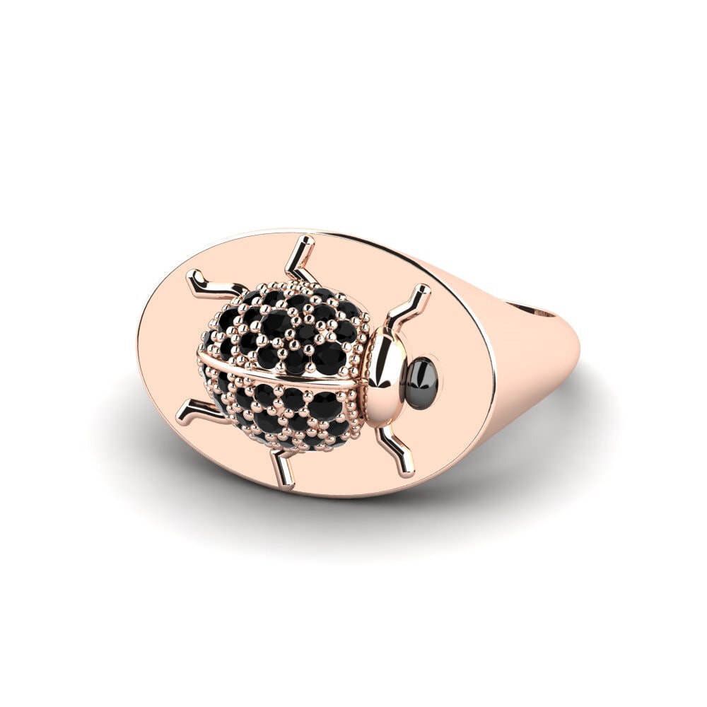 Rotgold 585 Ring Escorial