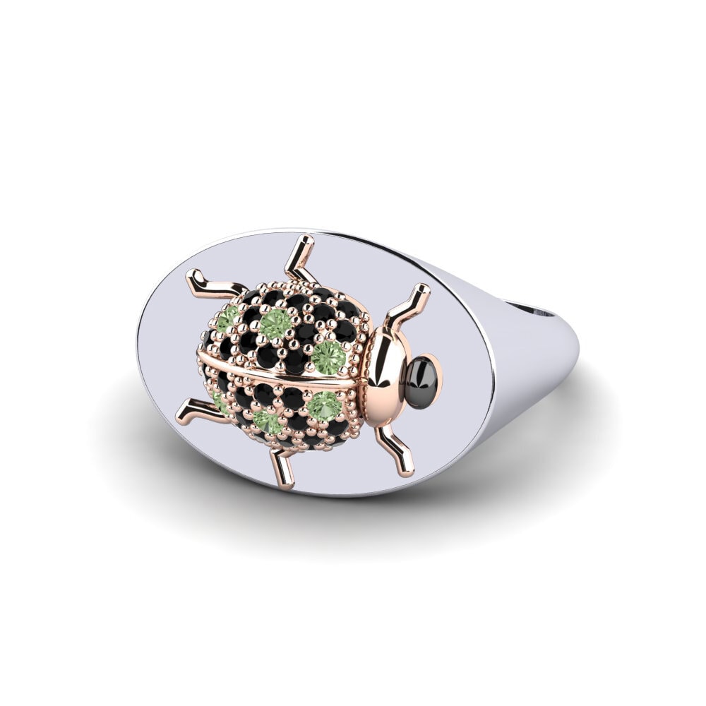 Diamante Verde Anillo Escorial