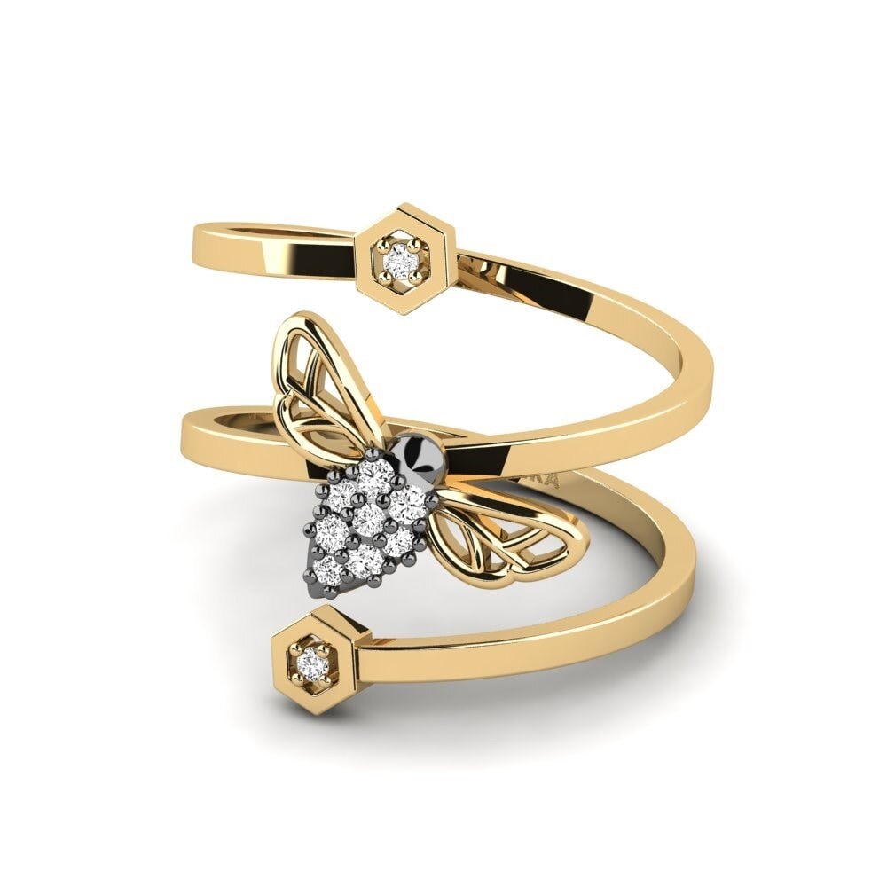 Moissanita Anillo Hiltonisia