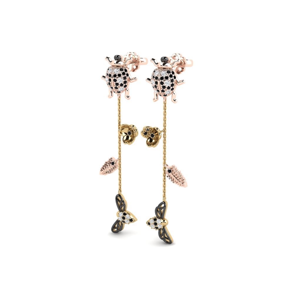 diamond-zirconia Women's ต่างหู Ishizuchi