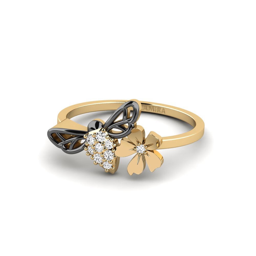 Moissanita Anillo Kifisoudan