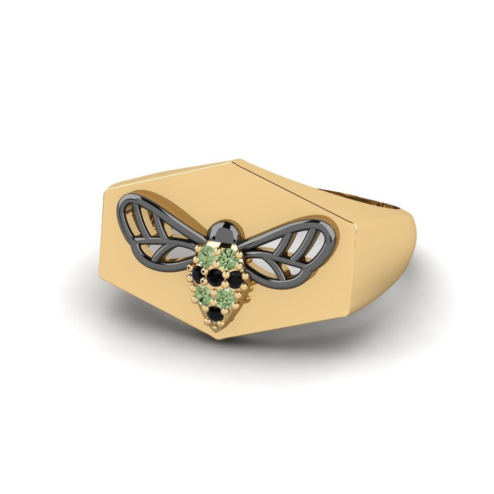Diamante Verde Anillo Mesogeion