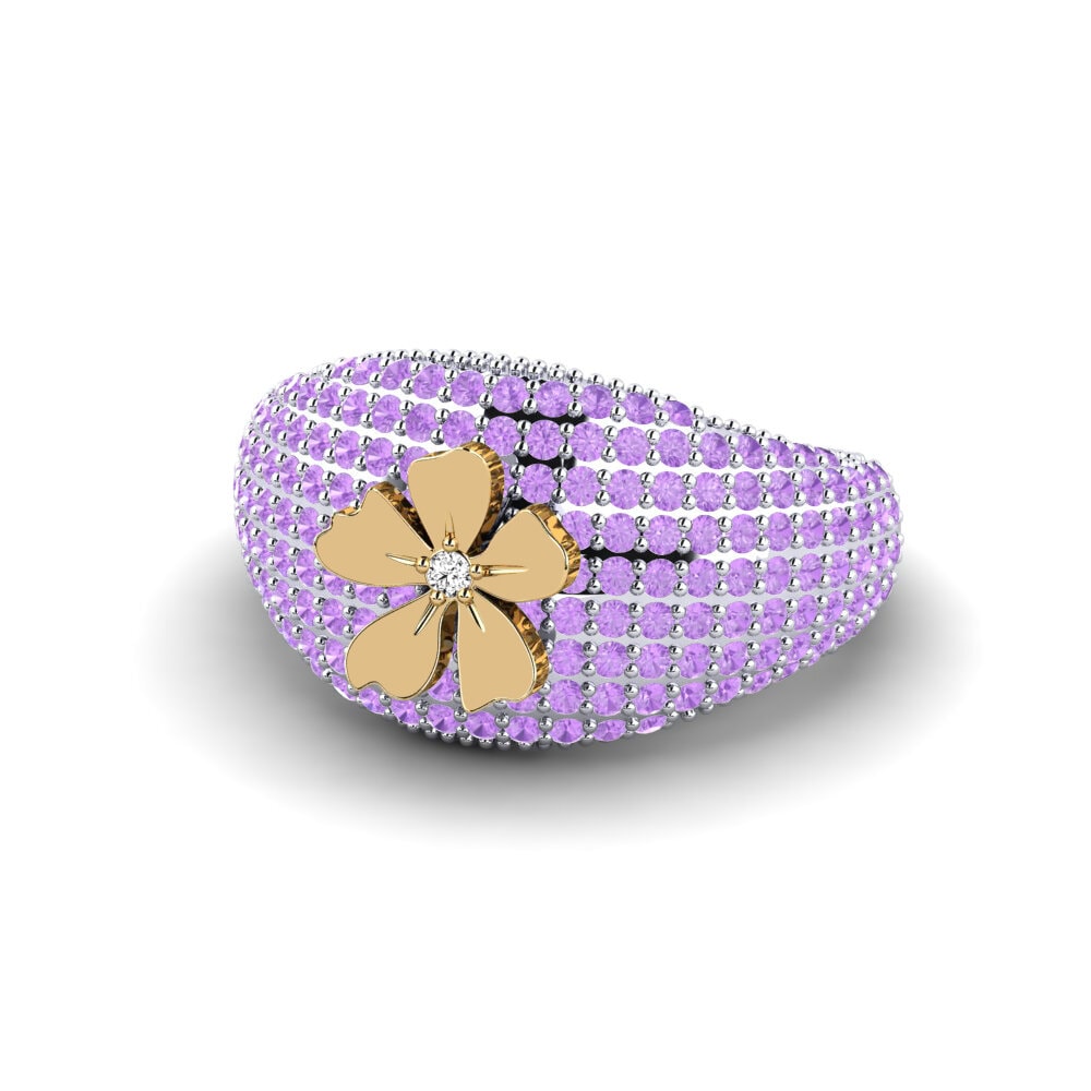 Amatista Anillo Mezzagno