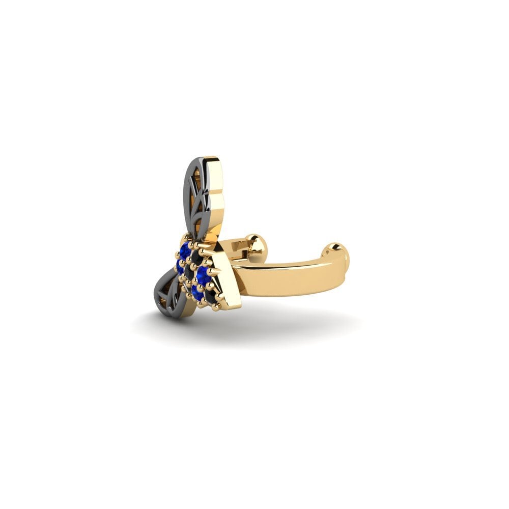 Saphir Boucle d'oreille femme Neoskosmos