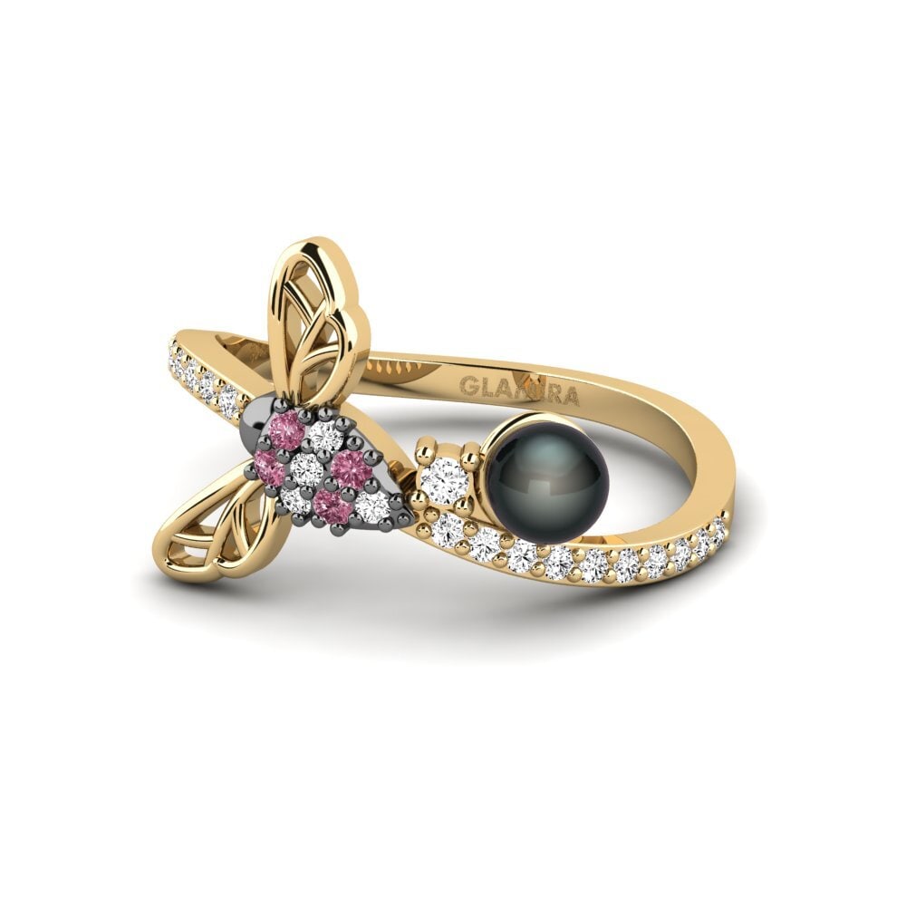 Granate Rhodolite Anillo Petroupolit