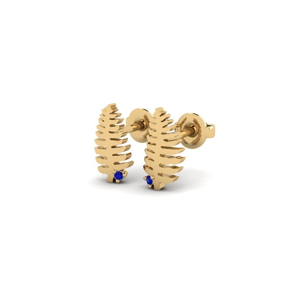 Saphir Boucle d'oreille femme Pulsano