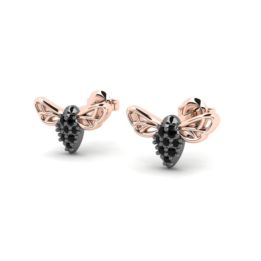 14k Rose Gold Women's Earring Thiseioga