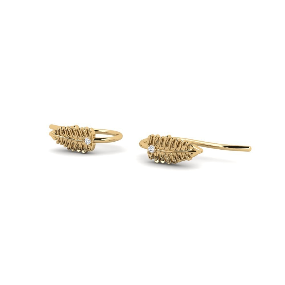 Zircone Boucle d'oreille femme Nsoko - A