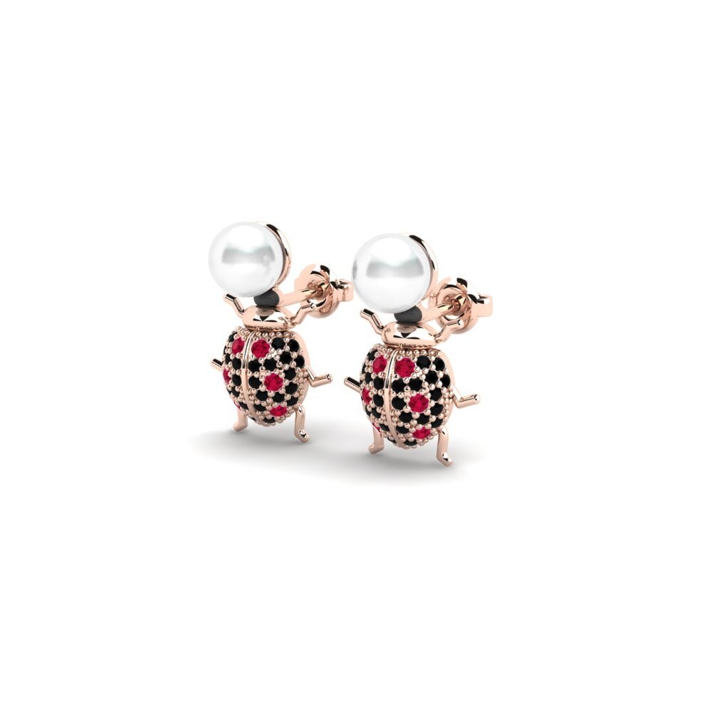 Rubis Boucle d'oreille femme Pangaion