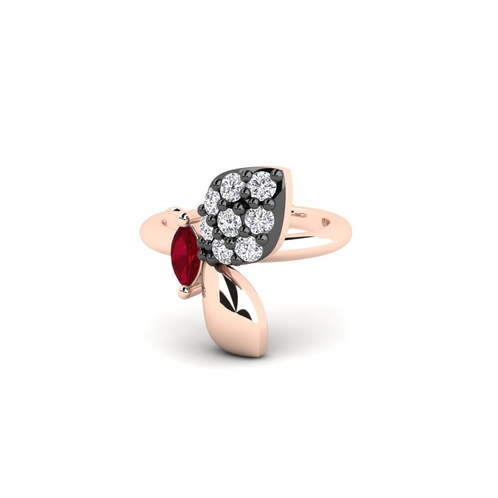 ruby-zirconia Women's ต่างหู Rabab