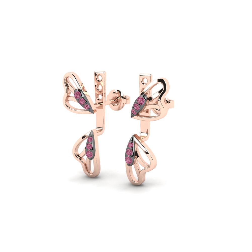 Grenat de Rhodolite Boucle d'oreille femme Rufuse