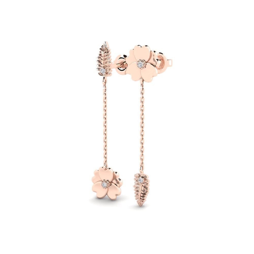 14k Rose Gold Women's Earring Traditionalist